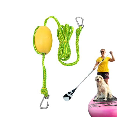Cuerda de remolque para barcos flotante que soluciona hundimientos en paddleboard y surf