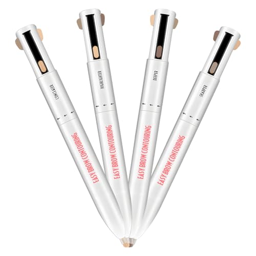 Image of MOTIBACK 4-in-1 Eyebrow Pencil - Waterproof & Long-Lasting Brow Pen for Natural Looking Brows (Blonde)