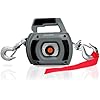 Portable Drill Winch 1000LBS, Drill Powered Winch with Alloy Steel Wire Rope 40FT, Hand Warn Winch for Lifting, Dragging, Handling, Trailer (Grey), 750LBS, Gray