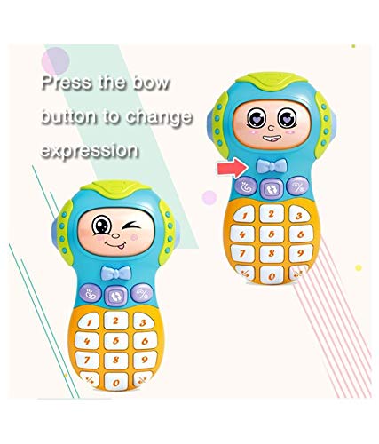 Image of Crackles Cute Face Expression Changer Musical Mobile Toy with Light and Sound Effects for Kids