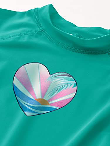 Kanu Surf Girls' Karlie Rash Guard UPF 50+ Sun Protection Short Sleeve Swim Shirt2