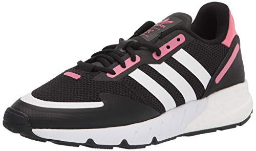 Basket adidas Originals ZX 1K Boost noir et rose pour femme en taille 9