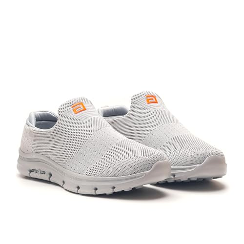 Image of ASIAN Wonderwalk-21 Walking Shoes for Men | Lightweight, Air Cooled Upper & Memory Foam Insole | Slip-On Sneakers for Walking, Travel & All-Day Comfort