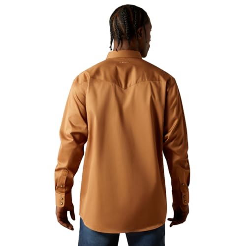 Ariat Men's Tan Snap Shirt2