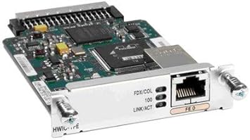 Amazon Cisco 1ポート高速イーサネットhwic ワイドエリアネットワークの 1 X 10 100base Tx Wan カテゴリ3 Utpカテゴリ 4 Utpカテゴリ5 Utp 100 Mbps高速イーサネット Hwic 1fe Rf Generic メモリ 通販