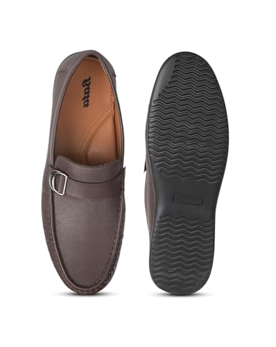 Image of Bata ,Maize E 24,Brown Men's Slipon Shoes