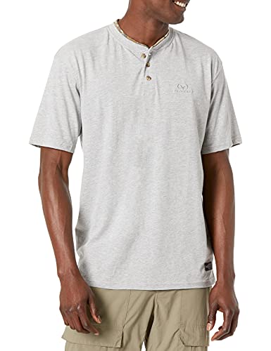 Staghorn Realtree Ss Camo Trim Henly, Heather Gray, S