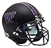 Washington Huskies Matte Black Schutt Mini Helmet
