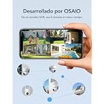 GNCC 2PCS Camara Vigilancia WiFi Exterior Solar con Bateria Sin Cables