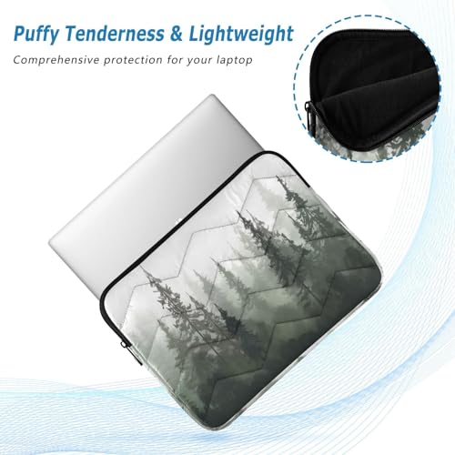 Funda para portátil 13-14 pulgadas impermeable forest trees miniatura 5