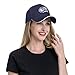 Just A Boys Who Loves Lawn Mowers Baseball Cap Cowboy Hat Fashionable for Man Woman Adjustable Navy Blue