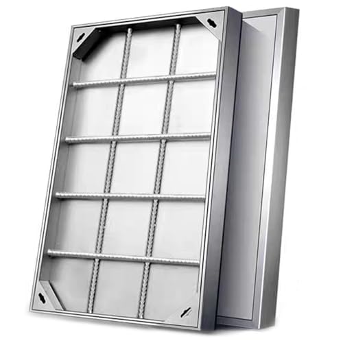 Regard rectangulaire encastré acier inoxydable 304 r robuste