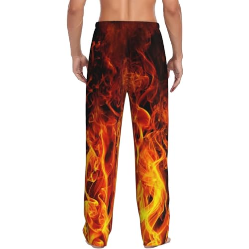 American Flag Men's Pajama Pants Warm Sleepwear Pants Pajama Bottoms Lounge Pants With Pocket Drawstring3