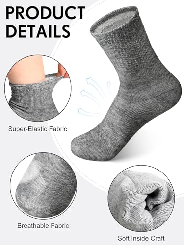 Image of Tarpop 100 Pairs Bulk Mens Socks Moisture Wicking Casual Sports Ankle Socks for Homeless Unisex Adult Men Women