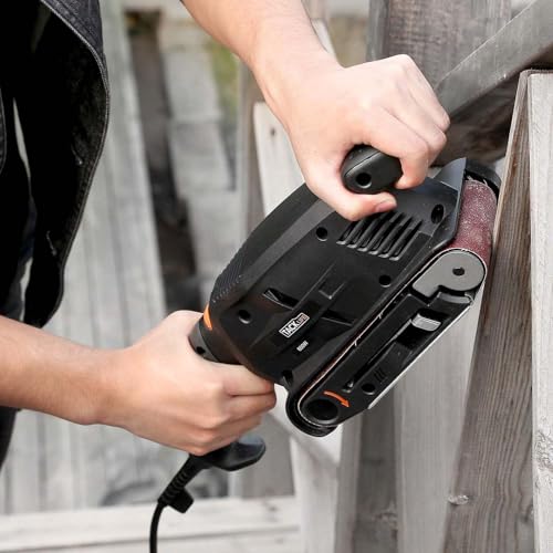 VIDSTW 20 Stück Schleifband 75x533 Schleifband 4 x Korn 80/120/150/240/400 Schleifbänder 75x533 Bandschleifer schleifbänder Zubehör für Bandschleifer Zum Schleifen Feilen Schärfen und Entrosten