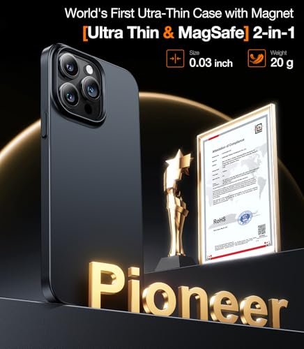 Torras Magnetic Slim Fit Designed For Iphone 15 Pro Case 2023 thumb #1