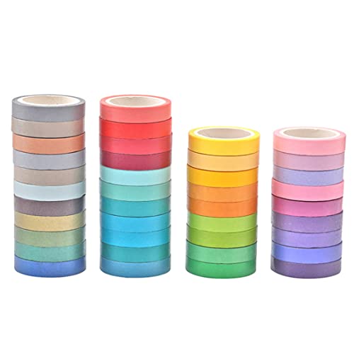 Cinta adhesiva suministros de arte decorativo en 40 rollos para adolescentes