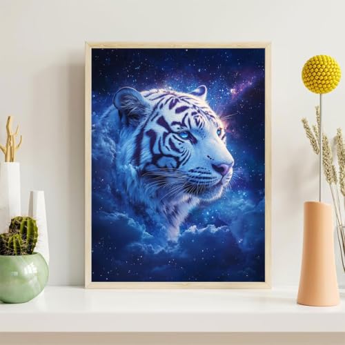 Broderie Diamant Kit Complet Adulte Tigre - 5D Diamond Painting