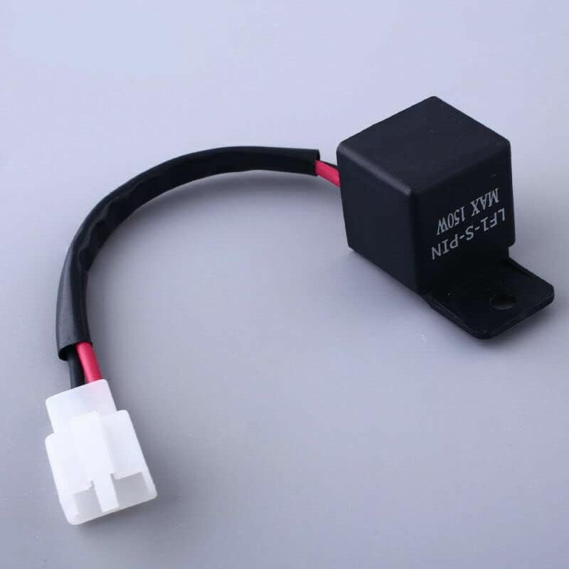 Motorcycle Turn Signal Lights Hyper Flash 2-Pin Electronic LED Flasher Relay New