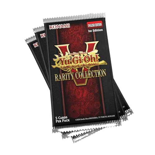 Image of Yu-Gi-Oh! TCG Rarity Collection Booster Box (5 Packs, All Foil Cards) - 1st Edition English