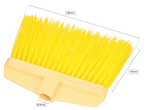 KOTARBAU® Nylon Kehrbesen 25 cm mit Langen Borsten 14 cm Universal-Besen zum Kehren von Staub Sand – Bild 3