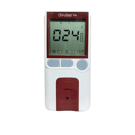 1pc Healthcaretuye Hemoglobin Meter Hemoglobin Test Meter Kit Hemoglobin Analyzer Anemia Monitor + 125xStrips + 125xLancets