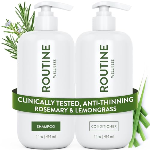 Routine Wellness Anti-Thinning Shampoo and Conditioner Set for Thinning Hair