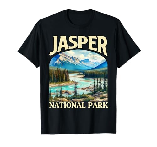 Jasper National Park Travel Canada Traveling Alberta Trip T-Shirt