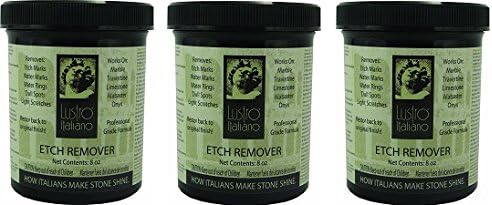 Lustro Italiano Etch Remover, 8-Ounce (3-(8-Ounce))