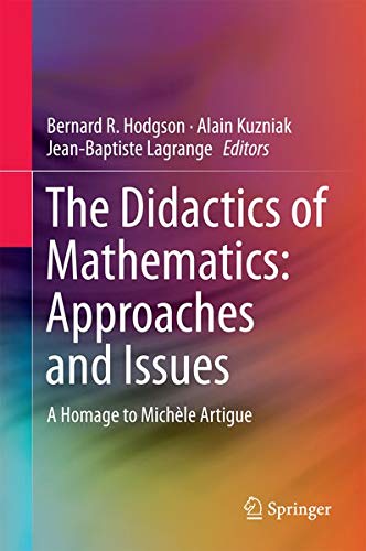 Buy The Didactics of Mathematics: Approaches and Issues — BookShops.in