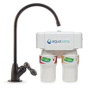 UPC 816749010770 product image for Aquasana 2-Stage Under Sink Water Filter System - Kitchen Counter Claryum Filtra | upcitemdb.com