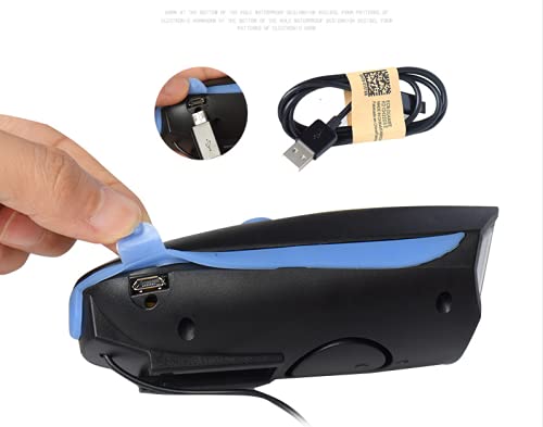 Luz LED Para Bicicleta USB Recarregável Com Buzina, Farol Dianteiro Para Bike Resistente à Água Reca