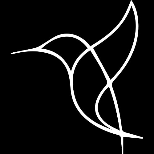 Miniatura 26 de ANDstic506660SI - Calcomanías de vinilo personalizadas (plata metálica) (juego de 2) calcomanías de vinilo resistentes a la intemperie para laptop