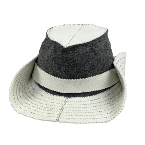 Casquette de sauna en feutre GMMH pour vos séances de relaxation banya
