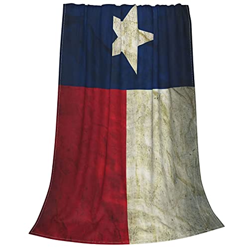Texas Flag Throw Blankets For Women Super Soft Lightweight Warm Cozy Flannel Plush Blanket Covers For Sofa Couch Bed Size 50"X60" #TOP9