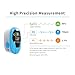 ESPOO Pediatric Pulse Oximeter Fingertip, Spo2 Pulse Oximeter for Kids with 20xMemory, Alarm & Brightness Adjustable(not for newborn/infant)