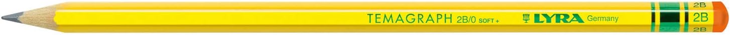 LYRA Temagraph 2B Pencils 12pc (S) Graphite Pencil