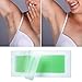 Hair Removal for Legs Underarms Brazilian Bikini Women Men, Waxing Strips with 60 Count Hair Removal Strips and 6 Post Cleaning Wipe