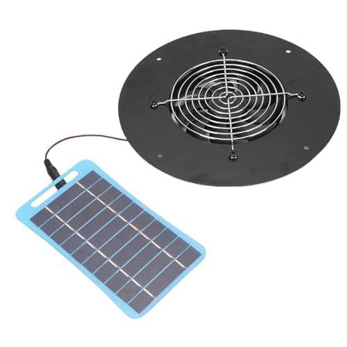Extractor solar Pongnas silencioso para bajar la temperatura de gallineros sin gasto eléctrico