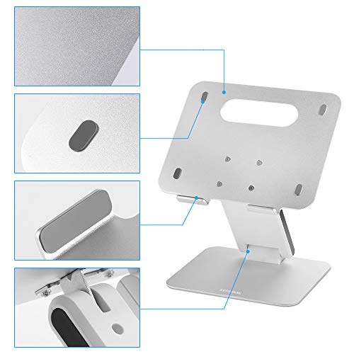 SKYZONAL Aluminum Notebook Desktop Stand Height Adjustable Laptop Stand for Computer PC Notebook MacBook Ipad