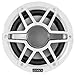 NVX® MVSP65 Premium 6.5” 2-Way Marine Coaxial Speakers (Pair), 600W Max, 200W RMS, 1” Silk Dome Tweeters, with RGB LED Lighting for Boats/UTV/ATV/SxS/Powersports (White and Black Grilles Included)