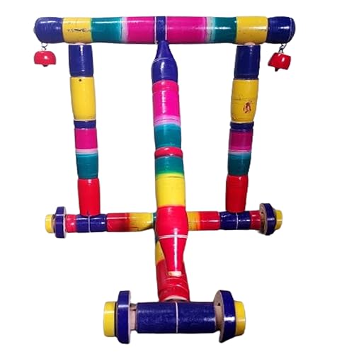 IAgri Baby Wooden Walker- Traditional Wooden Walker for Babies- First Step Activity Walker for Kids Perfect Age for 6 Months & Above