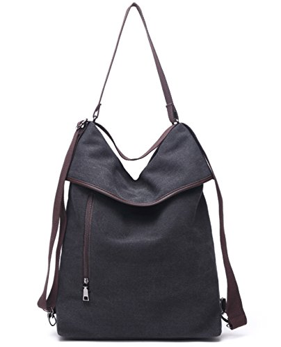 Travistar Dames Schoudertas Rugzak van Canvas Groot Handtas Vintage Reistas Anti-diefstal Tas dames Hobo Tas voor Out Of… - Image 4