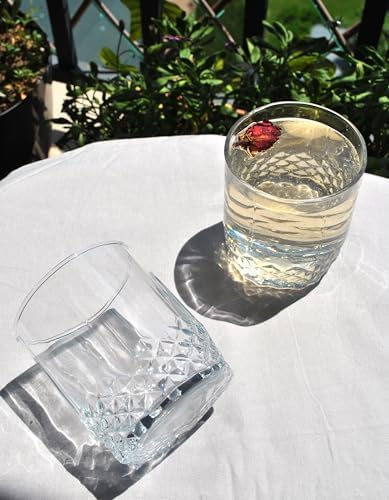 6'lı Cam Meşrubat Bardağı Su Kokteyl Bardak Soğuk Kahve Bardağı 340 ml-Wave - Görsel 2