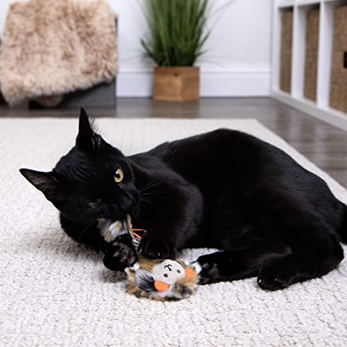 Smartykat Instincts Happynip Prideful Player Launcher Plush Interactive Cat Toy, Contains Catnip & Silvervine - Brown, One Size #TOP2