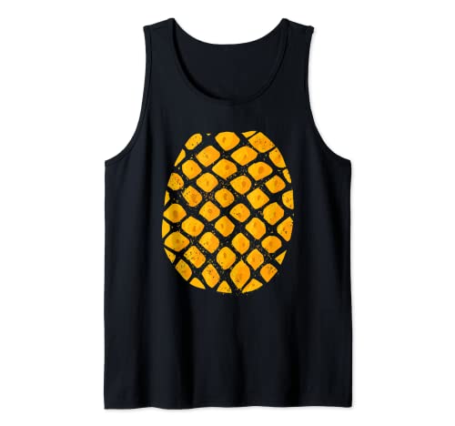 Cuerpo de disfraz de piña fresca para Halloween | Regalo divertido de bricolaje perezoso Camiseta sin Mangas