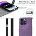 IUQXU for Xiaomi Redmi Note 14 Pro+ 5G/Redmi Note 14 Pro 5G Wallet Phone Case with Screen Protector [RFID Blocking] Kickstand Cell Phone Case for Redmi Note14 Pro Note 14 Pro Plus 5G Purple