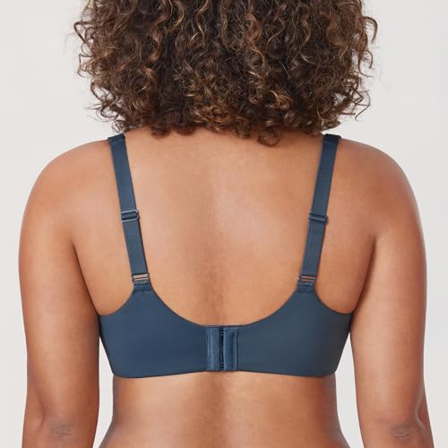 Image of DELIMIRA Minimizer Bras for Women Full Coverage Plus Size Underwire Unlined Supportive Seamless Bra