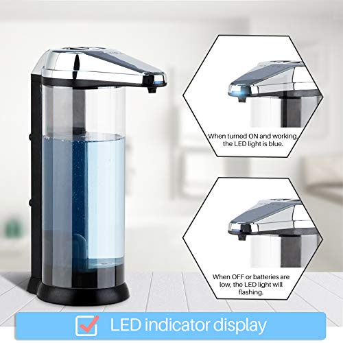 Secura ASD-500UPC-2Y 17Oz Automatic Liquid Soap Dispenser thumb #5