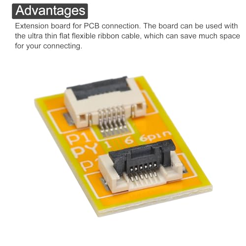 MECCANIXITY FFC FPC Extension Board 6 Pin 0.5mm Pack 4 miniatura 4